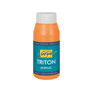 Solo Goya Triton Acrylic-750ml- Genuine Deep Orange - (17002)- 52501316