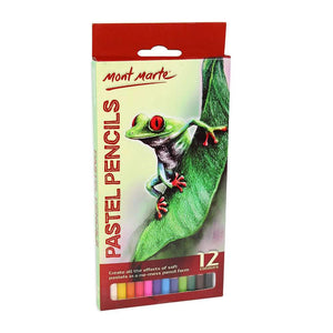 Mont Marte- Pastel Pencils 12pc- Set of 2pc- 04530394