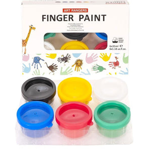 Art Rangers- Finger Paint 6 Colours x 35ml- 17330050