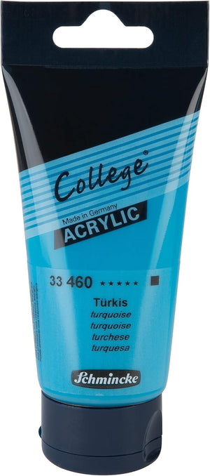 Schmincke College Acrylic Color -75ml - Turquoise - 05640087