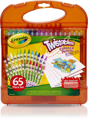 Crayola - Twistables Colored Pencils Kit 65pc Set - 01330803