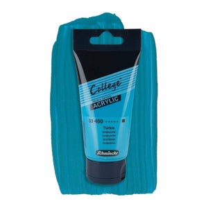 Schmincke College Acrylic Color -75ml - Turquoise - 05640087