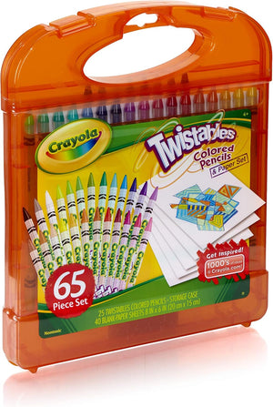 Crayola - Twistables Colored Pencils Kit 65pc Set - 01330803