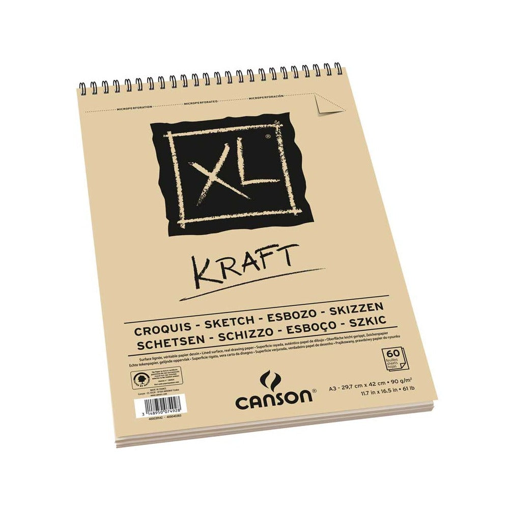 Canson XL Mixed Media Pad A4 300gsm 30 Sheets spiral bound drawing