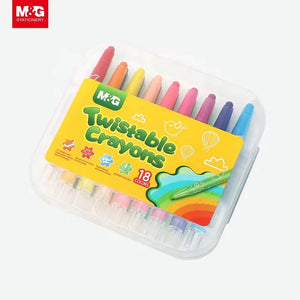 M&G - Twistable Crayons 18 Colours - Set of 2pc - 01150019