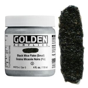 Golden - Black Mica Flake Small - 118ml - 01360114