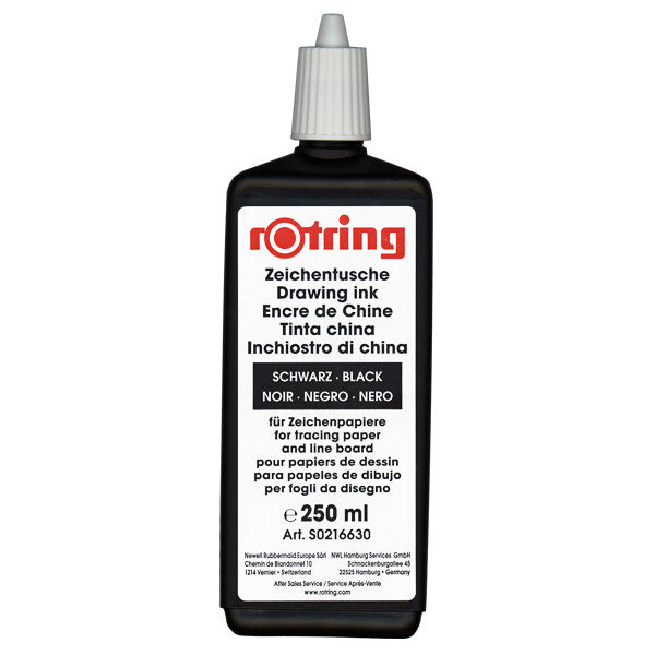 Rotring Drawing Ink For Tracing Paper And Line Board