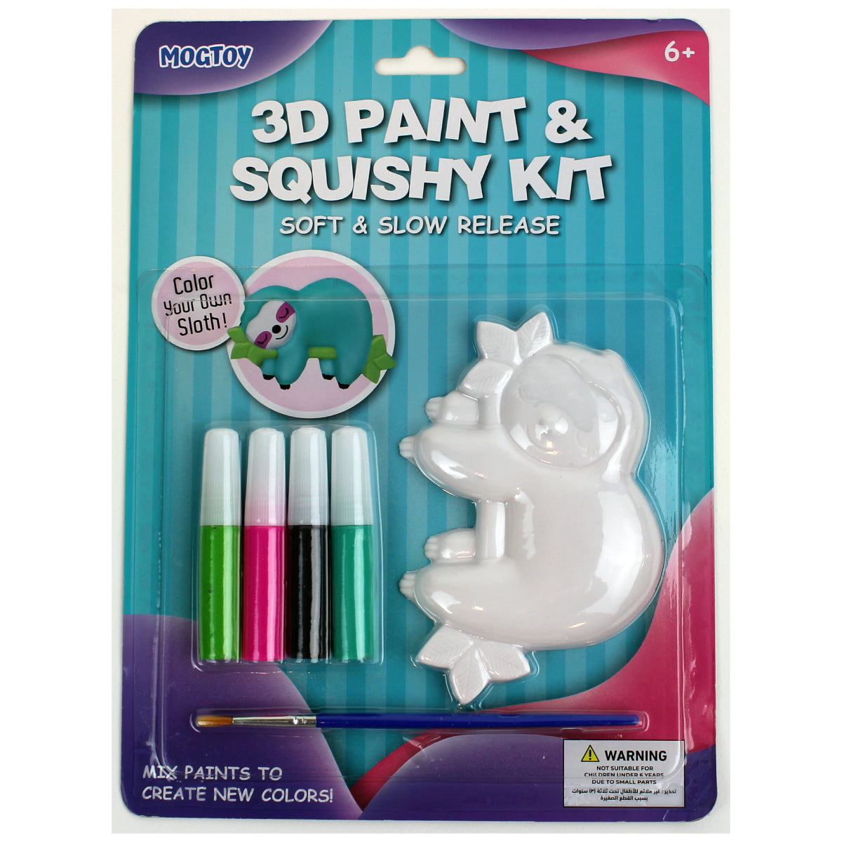 Squishies Paint Kit (Sloth )