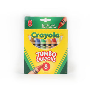 Crayola Jumbo Crayons Set 8 assorted colors - 01350174