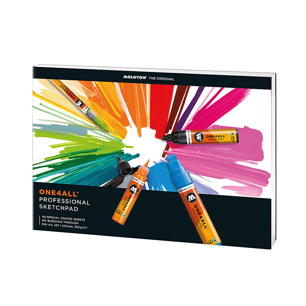 Molotow One4all Professional Sketchbook DIN A5 (210x148mm)