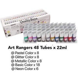 Art Rangers Acrylic Colour Pastel Set (8 x 22ml)