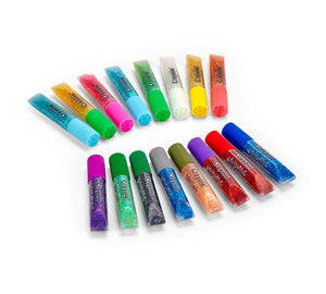 Crayola, Washable Glitter Glue, 16 sparkly glitter colors,  01330701