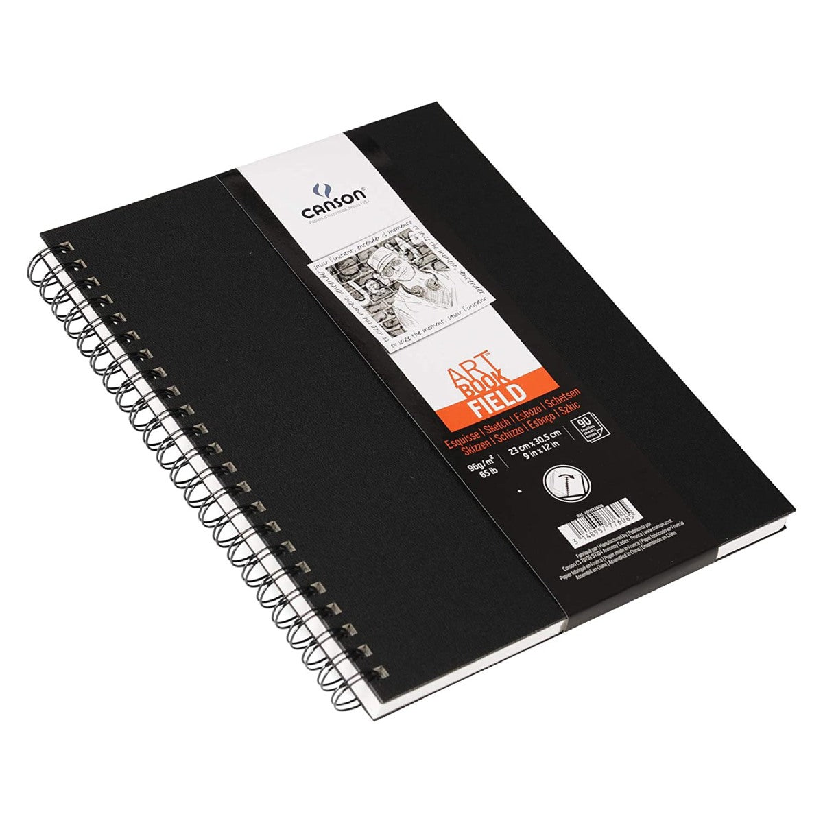 Canson Universal Heavy-Weight Side Spiral Sketchbook (Various