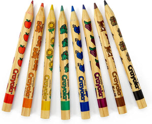 Crayola, Write Start Coloured Pencils, Pencil Crayons, Set of 8 Colors - 01330753