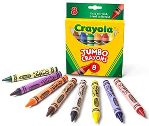 Crayola Jumbo Crayons Set 8 assorted colors - 01350174