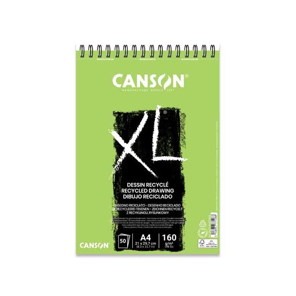 كانسون XL ، وسادة ورق رسم  ، سلك ، A4 ، 50 ورقة 160 جم / م² - 07021107