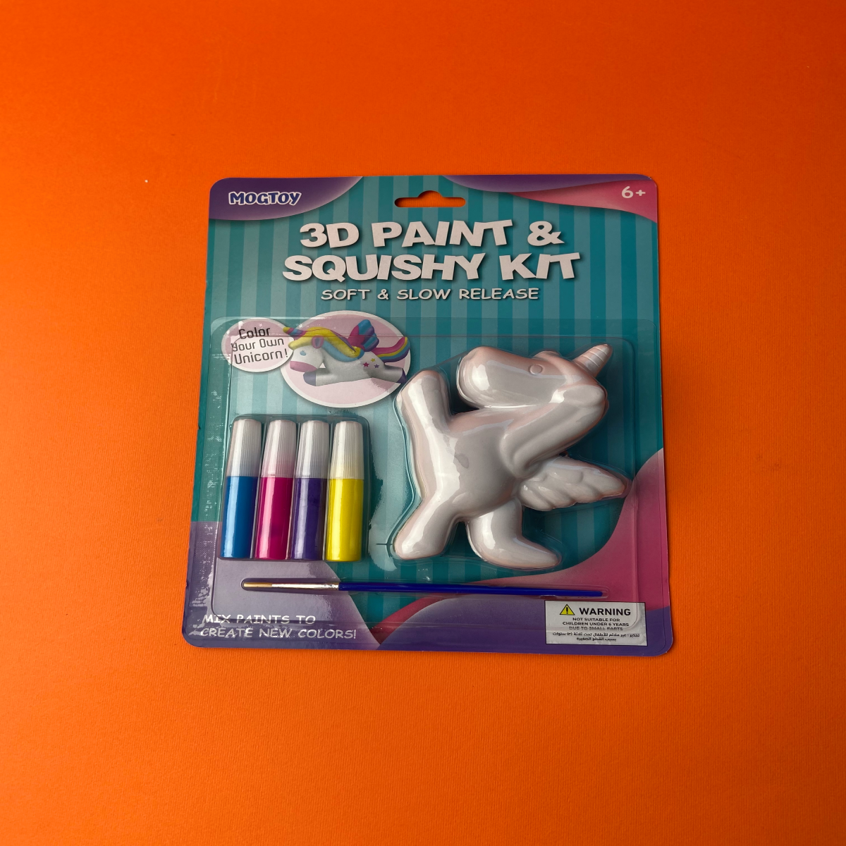 3D paint your own squishy kit